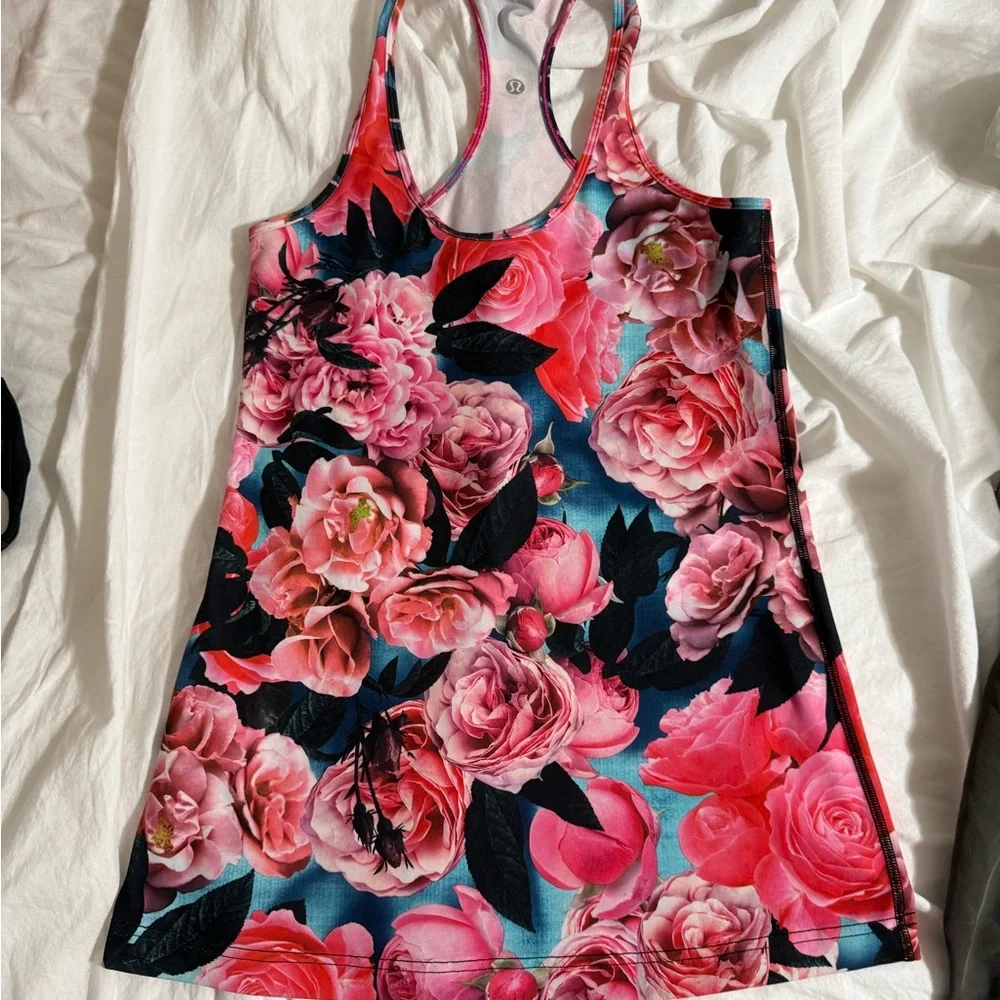 lululemon secret garden Racerback Tank Top - Picture 2 of 3